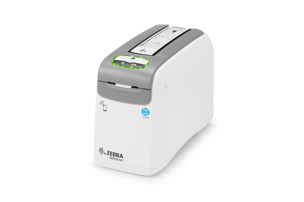 Impresora de Brazaletes Zebra ZD510 300 DPI USB Ethernet para Hospitales y Eventos