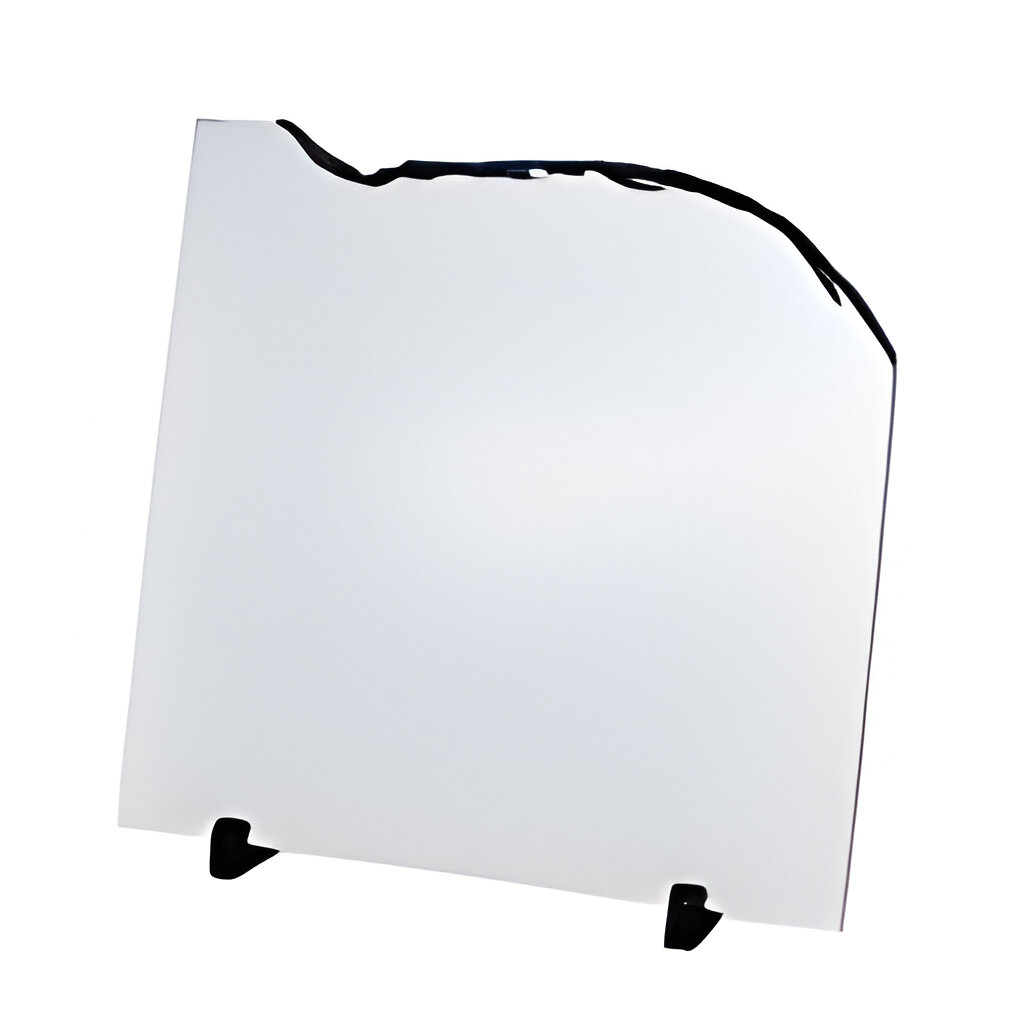 Piedra para Sublimación con Curva Izquierda 20 × 20 cm | Placa Decorativa Personalizable