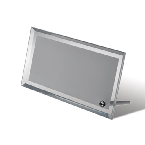 Marco Fotográfico para Sublimación de Vidrio Rectangular 23 × 12 cm | Portarretrato Personalizable