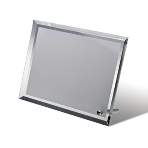 Marco Fotográfico para Sublimación de Vidrio Rectangular 23 × 18 cm | Portarretrato Personalizable