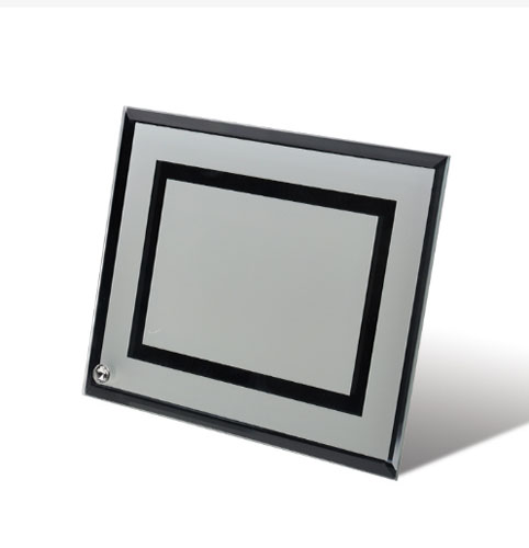 Marco Fotográfico para Sublimación con Borde de Espejo Doble 23 × 18 cm | Portarretrato Personalizable
