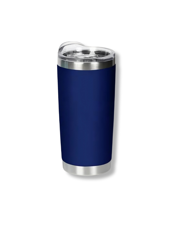 Vaso Térmico Tipo Yeti Azul 20 oz de Acero Inoxidable