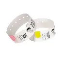 Brazalete Blanco de Polipropileno Zebra HC100 Z-Band Ultrasoft | Pulsera Hospitalaria Térmica Directa