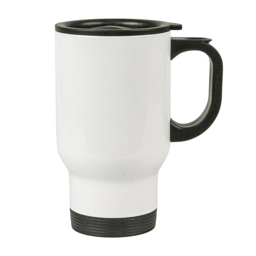 [1000506] Jarra Viajera Metálica para Sublimar McKAKO 14 oz (Blanca)